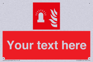 Custom Fire: Fire alarm flashing light